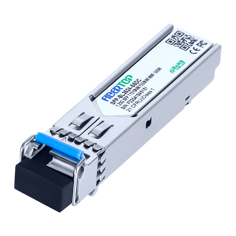 1.25G SFP BIDI 1000BASE 550m Transceiver Module
