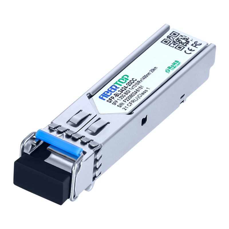 1.25G SFP BIDI 1000BASE 20km Transceiver Module