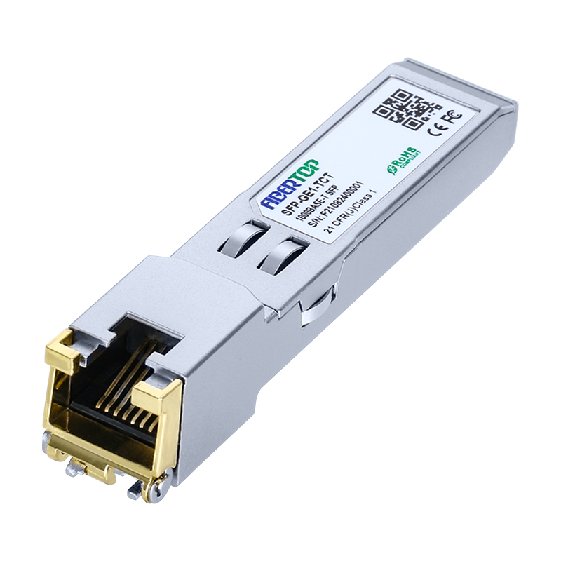 Moxa® SFP-1GTXRJ45-T Compatible 1000BASE-T SFP Copper RJ-45 100m Transceiver Module
