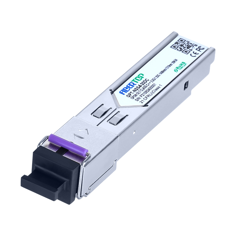 2.5G/1.25G GPON OLT SFP 20km SC/UPC Transceiver